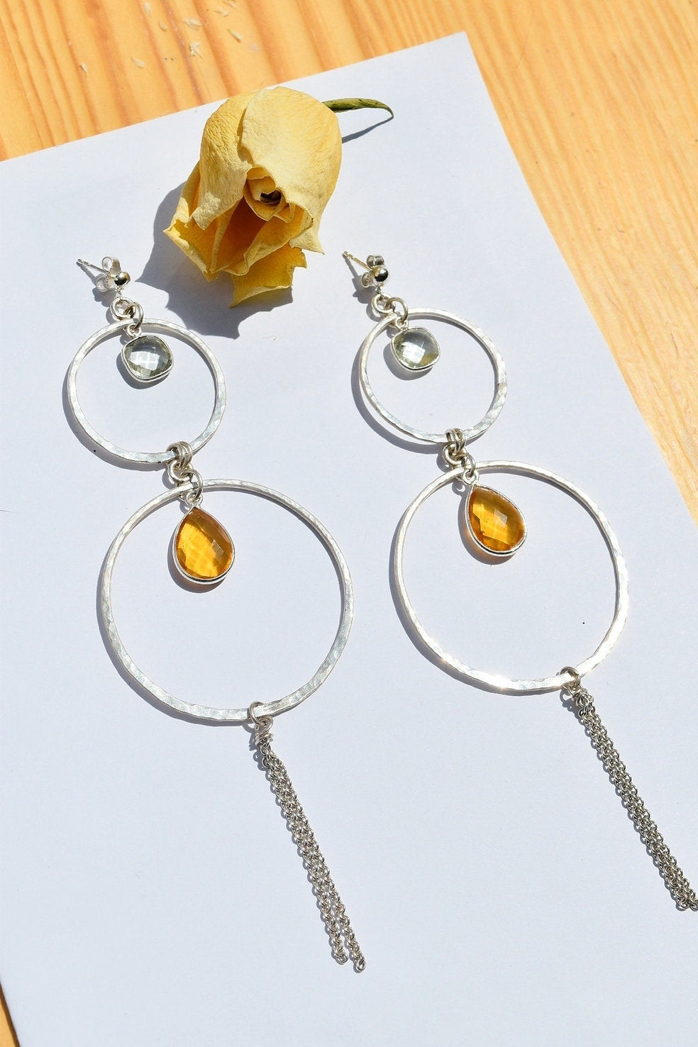 Citrine & Green Amethyst