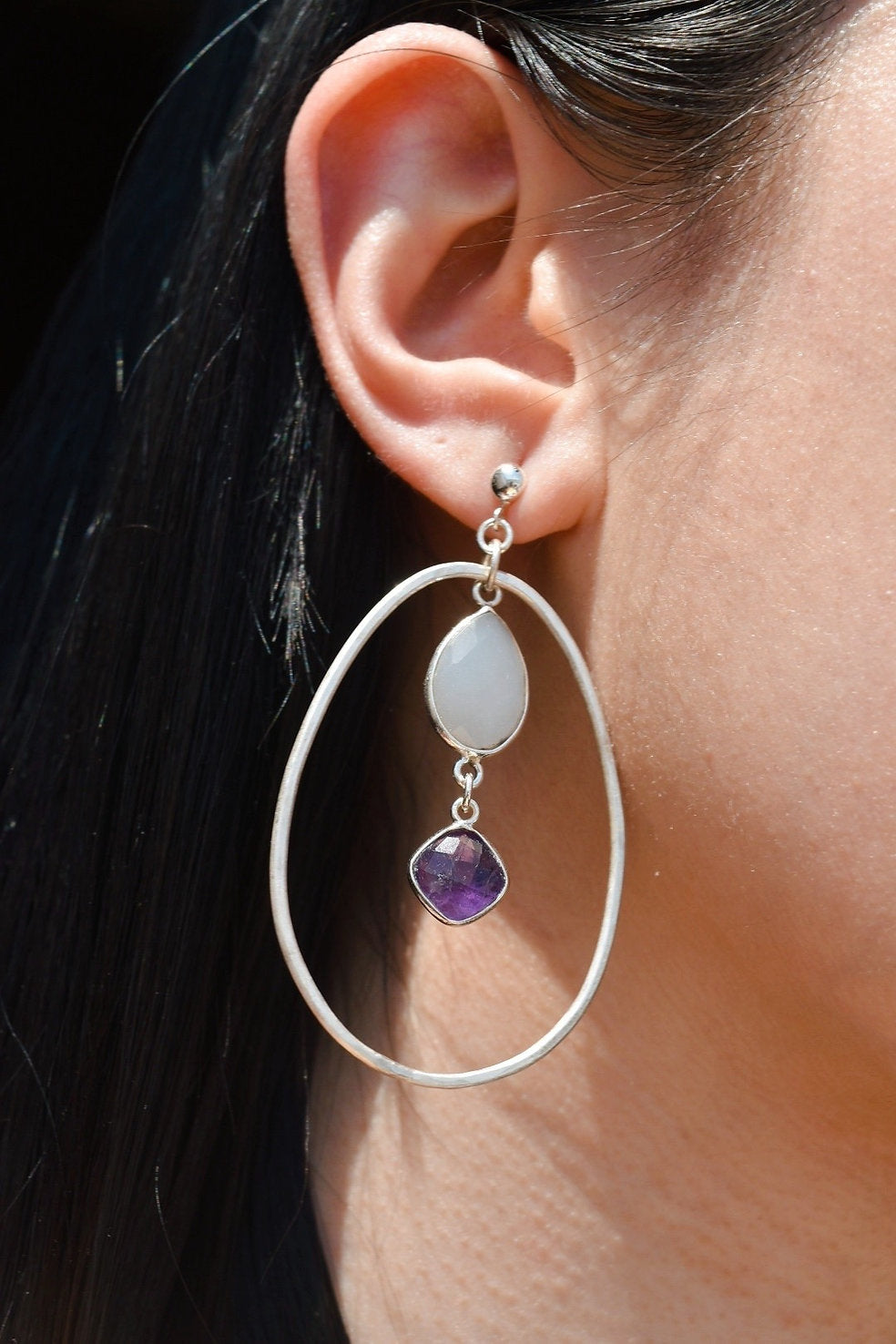 Moonstone & Amethyst